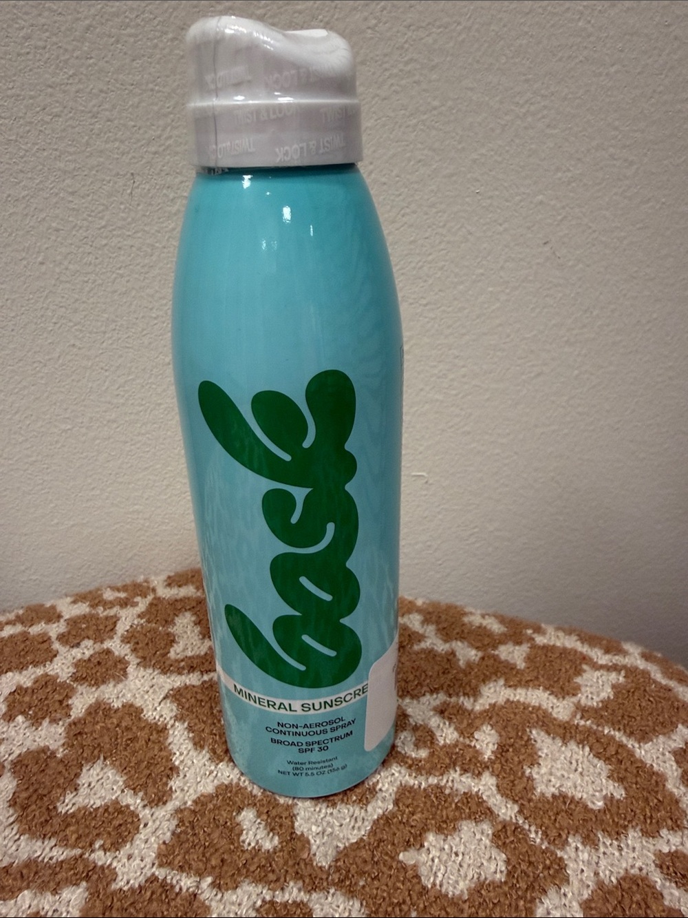 New Bask Fragrance-Free Mineral Spray, SPF 30 offers accepted!